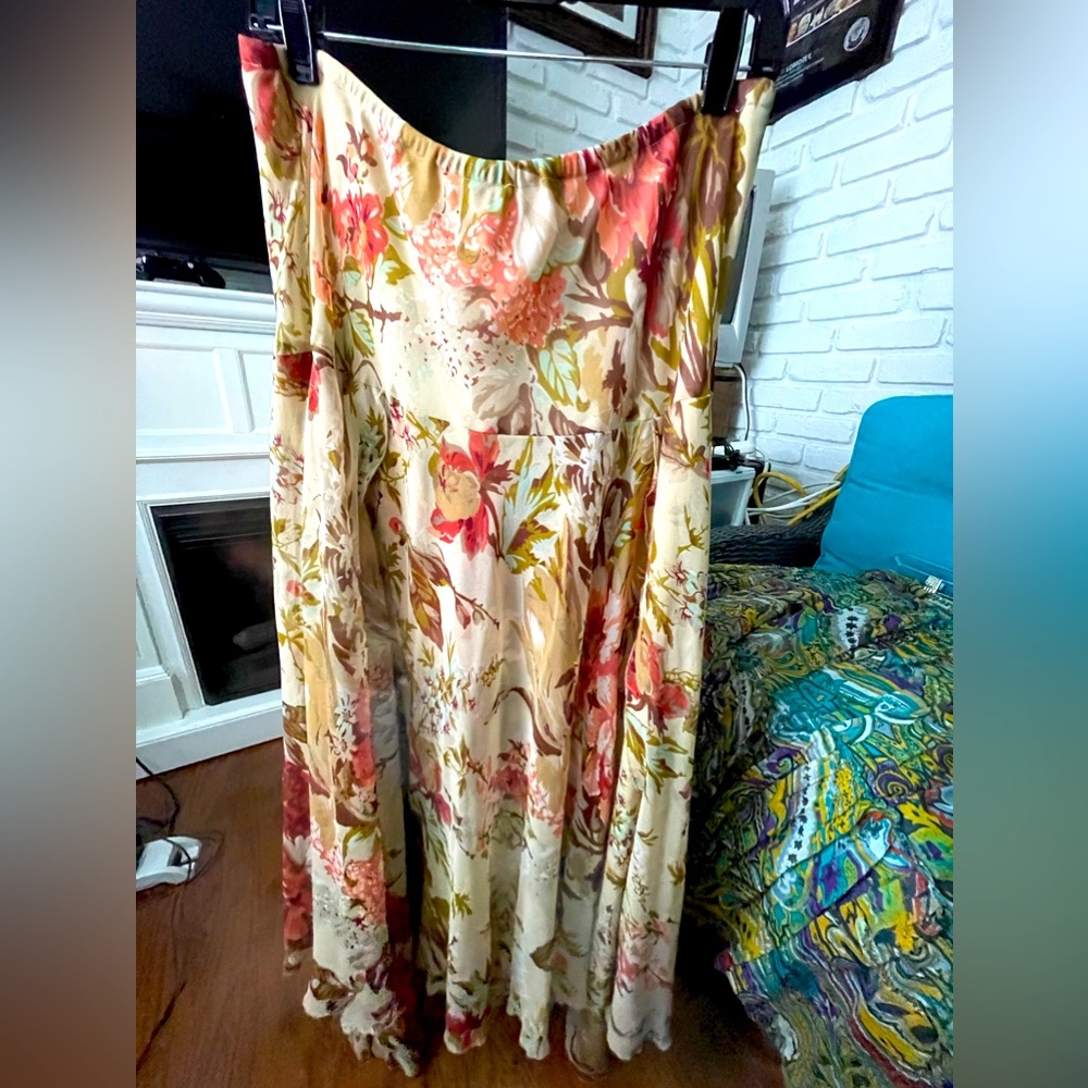 Floral Maxi Skirt